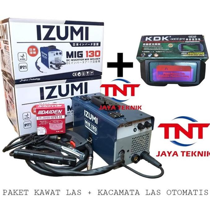 MESIN LAS CO2 IZUMI MIG 130 / TRAFO LAS IZUMI MIG 130 / IZUMI MIG 130