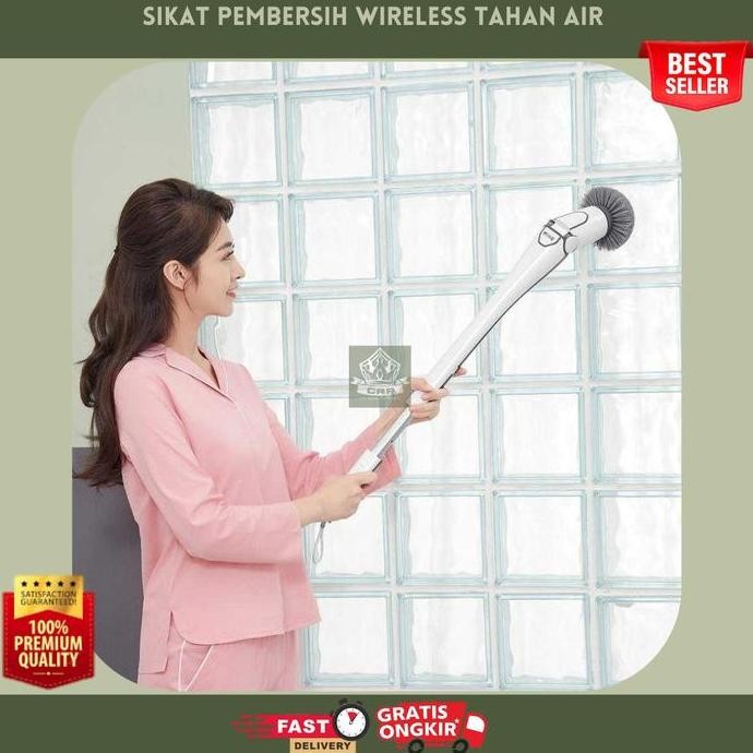 Promo Sikat Pembersih Elektrik Kamar Mandi Ori Xiaomi Anti Air