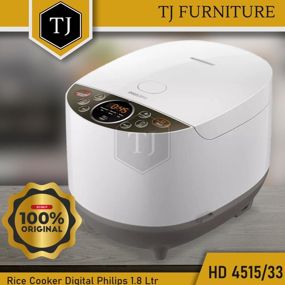 NEW Philips Rice Cooker Digital Daily Collection / Penanak Nasi Fuzzy Logic / Magic Com Kapasitas 1.