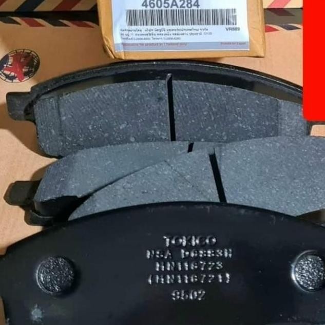 brake pad depan pajero sport