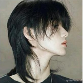 Wig pria Gondrong - Wig Pria Korea - Rambut Wig Unisex