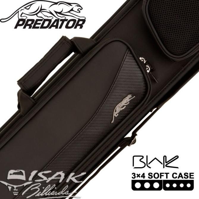 // Predator Blak 3x4 Soft Cue Case - Tas Stick Billiard Biliar 3B4S Stik //