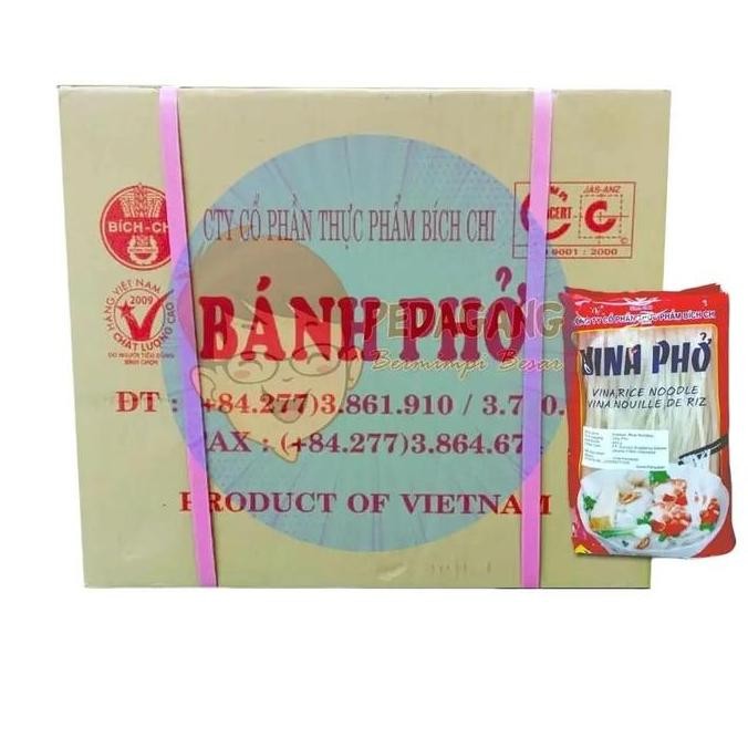 

Vina Pho Rice Noodle Carton Isi 30Pcs | Kwetiau Vietnam | Mie Beras Kualitas Terbaik Harga Termurah