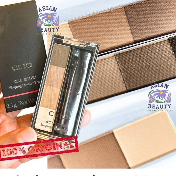 Eyebrow Korea Clio Kill Brow Shaping Powder Dupe Kanebo Kate Jepang