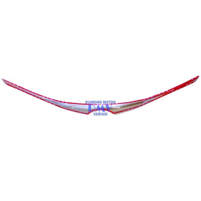 Hood Molding Cover Garnish List Grill Atas Bemper Depan All New Avanza Xenia 2012 2013 2014 2015 Ori