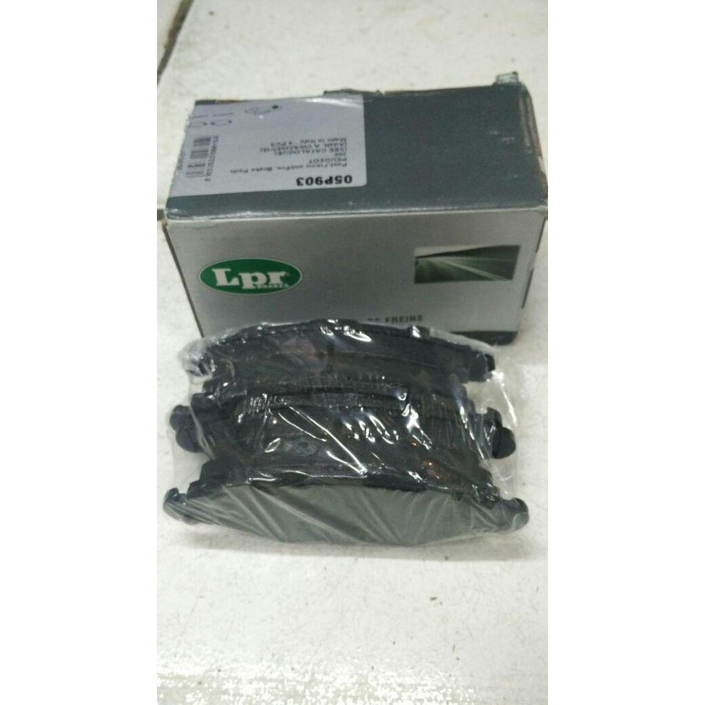 kampas rem depan peugeot 306 mrek LPR