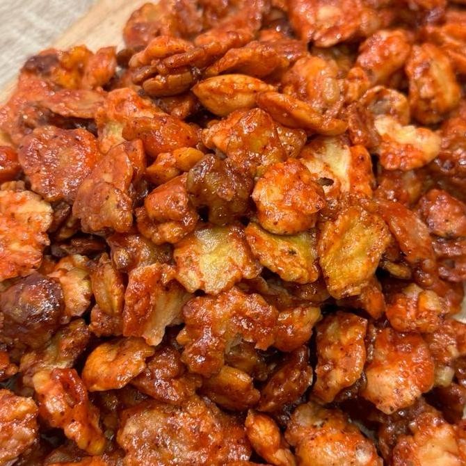

Emping Melinjo Balado 1kg Kering Pedas Manis Camilan Sambal Food alu