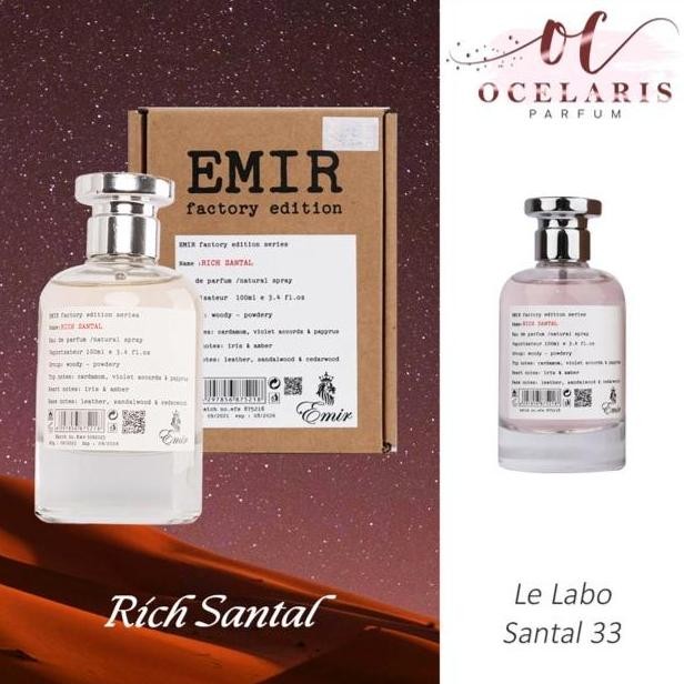 Emir Rich Santal edp 100ml