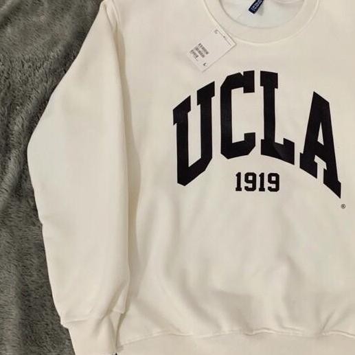 HNM NEW CREAM SMILEY NIRVANA UCLA MARDI METALLICA SWEATER CREWNECK PT