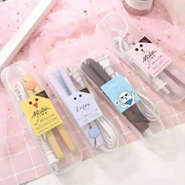 Catokan Rambut Mini Karakter  - Catok Rambut Salon Smothing - Catokan