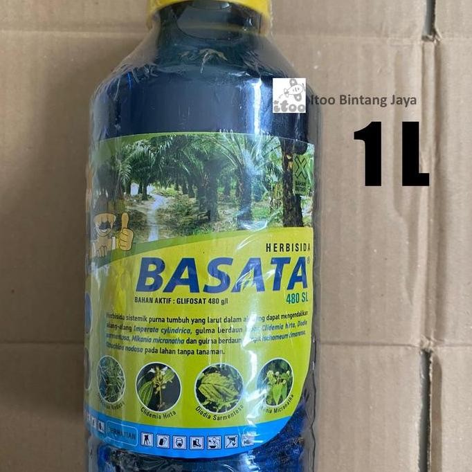 Herbisida Sistemik Basata Glifosat 480Sl 1 Liter