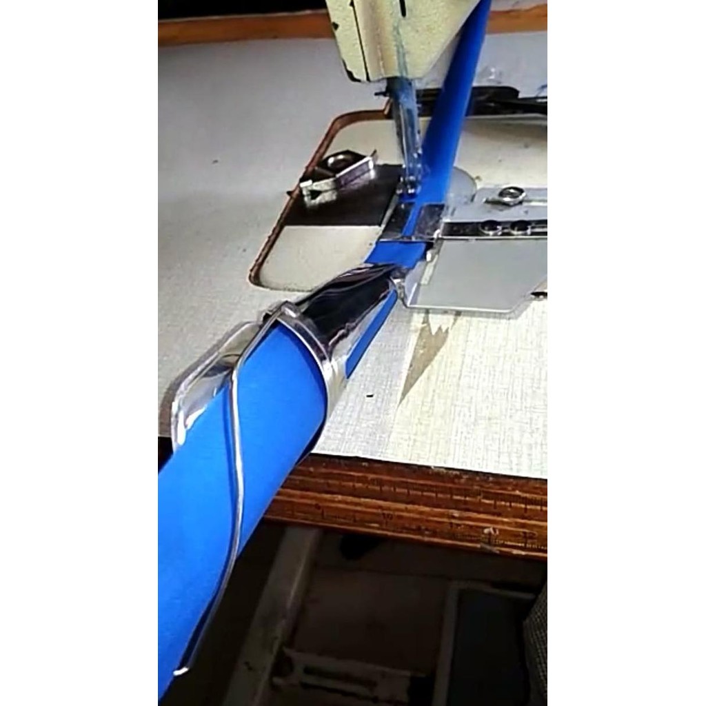 Corong tali tas indomaret ukuran 6cm - 8cm mesin jahit konveksi obras