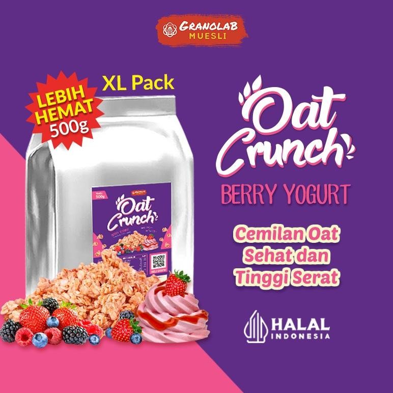 

Granola 500 Gr Berry Yogurt Oat Crunch - Granolab Muesli