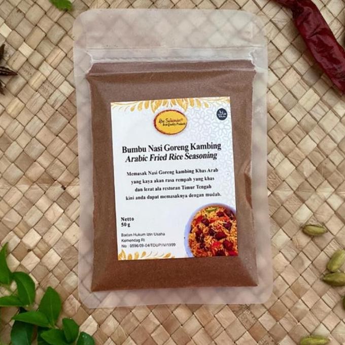 

Bumbu Nasi Goreng Kambing kebuli 1 Kg / Arabian Lamb Fried Rice 1Kg GS