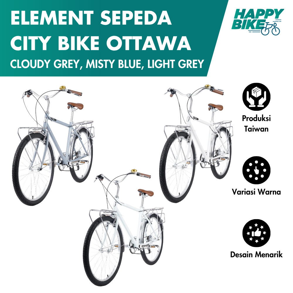 Element Sepeda City Bike Ottawa