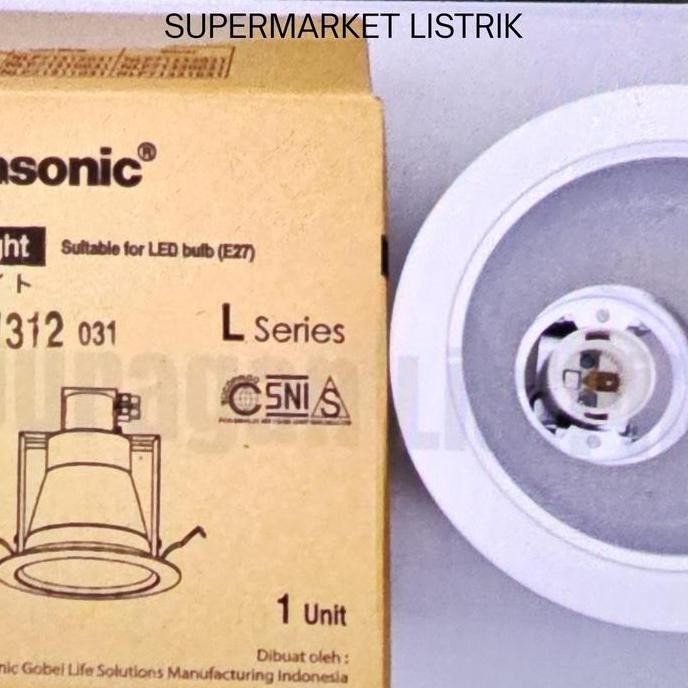 Downlight Panasonic 4 Inch NLP71312 Putih