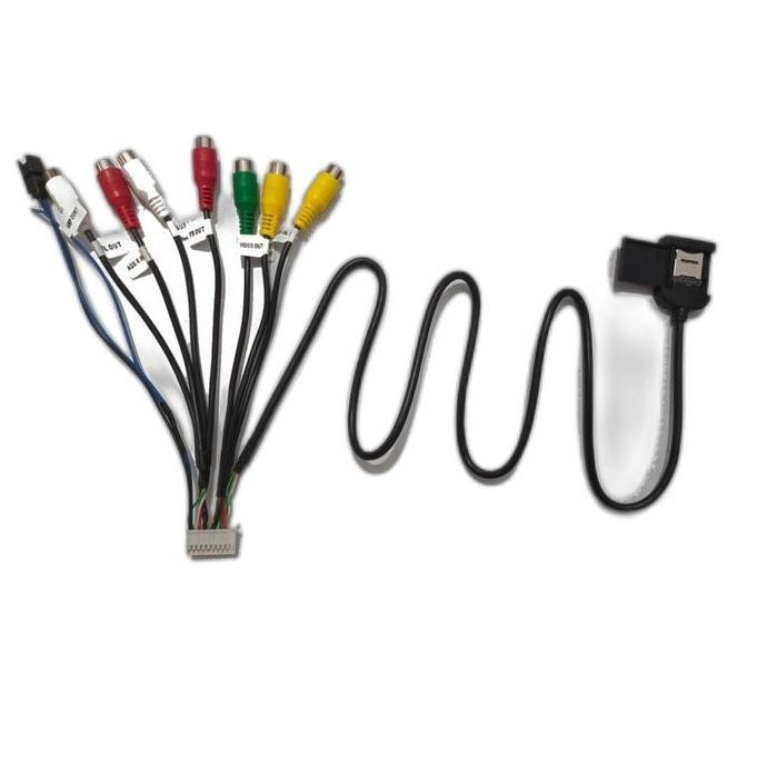 Kabel PNP Soket RCA Slot SIM Card Headunit Android Universal