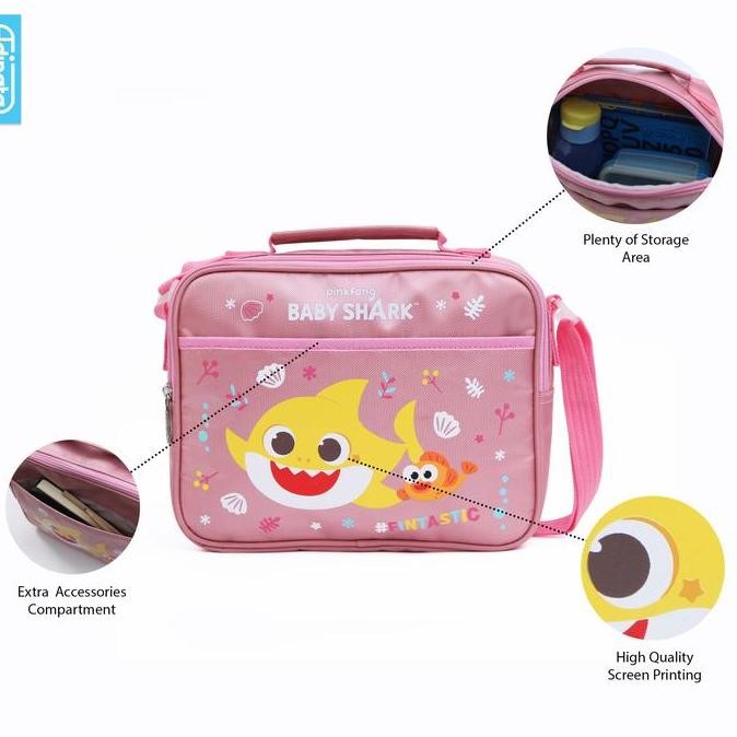 

Terjangkau Baby Shark Fun Shoulder Bag Pink 2330-0366 - Adinata / Tas Sekolah