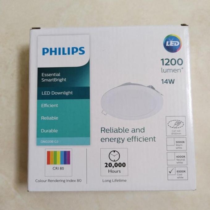 PHILIPS Downlight LED DN020B G4 LED12 13W 6inch 13 Watt D150