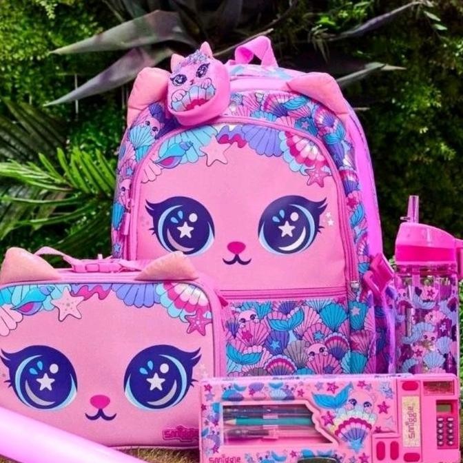 

Diskon Tas Smiggle Hi There Purmaid Pink Cat Mermaid Backpack