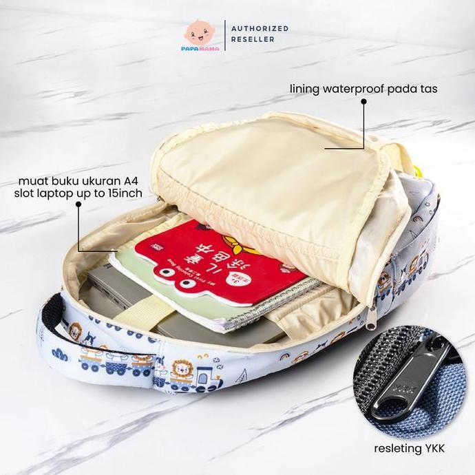 

Miliki Papamama Skola Tas Ransel Anak - Pattern Panda Mama 2034