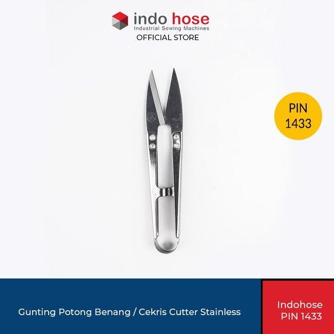 

Indohose PIN 1433 Gunting Potong Benang / Cekris Cutter Stainless