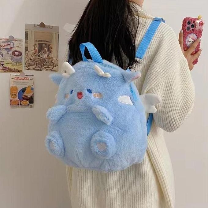 

Miliki Cod&Ready Squat Dragon Tas Sekolah Ransel Bulu Premium Boneka Tas Anak Dan Dewasa Supermall88 Fashion