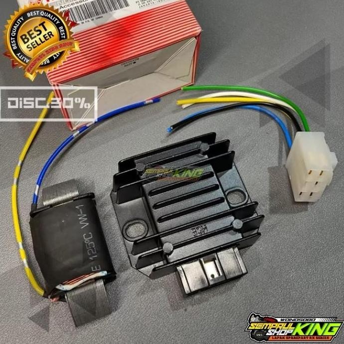 Sepaket Pengisian Fullwave Rx King Spol Dan Kiprok Nmax Original Sepaket Soket Pnp Rxking Rxs Rxk Yt