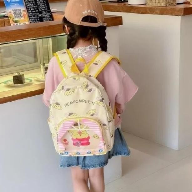 

Diskon Tas Ransel Backpack Sekolah My Melody Pompompurin Hello Kitty Kuromi Pochacco