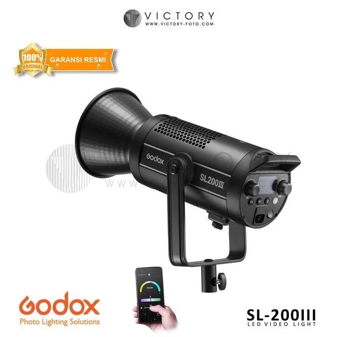 Lampu LED Godox SL 200III, Lampu Continuous Godox SL 200III