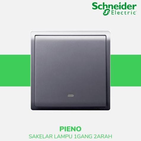 SAKLAR ENGKEL TUNGGAL SCHNEIDER PIENO SILVER