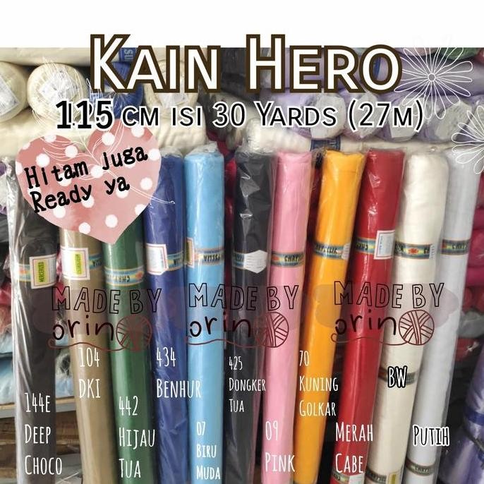 1 Roll Kain Furing Ero Kain Hero Kain Pelapis
