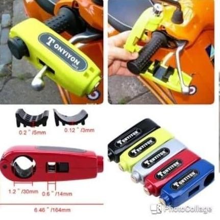Grip Lock Caps Lock Kunci Motor Anti Maling / Gembok Motor Original