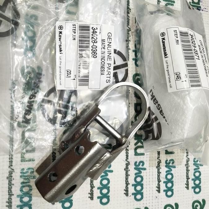 Footstep Besi Injekan Foot Step Depan Klx 230R Klx230R Sepasang Ori