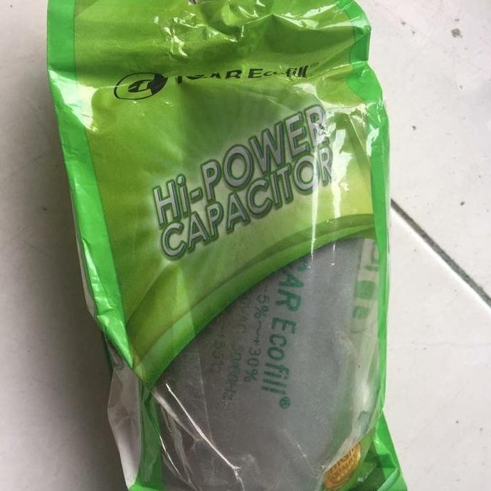 TERBARU - kapasitor untuk electro motor dinamo uk 600 mf merek icar ecofill