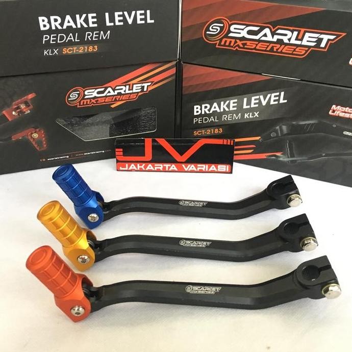 Pedal Operan Gigi Klx Scarlet Cnc Model Lipat Pedal Gigi Klx Dtracker