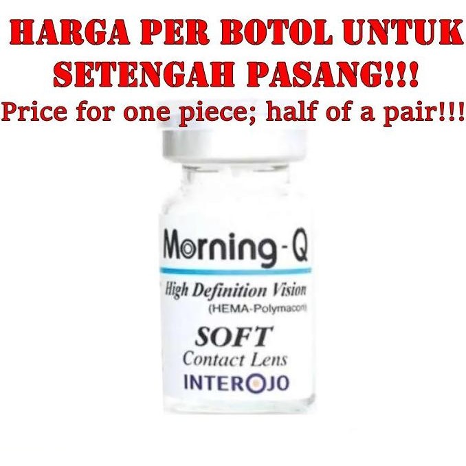 BEBAS ONGKIR - softlens ukuran plus eye con clear mata tua hipermetropia presbiopia