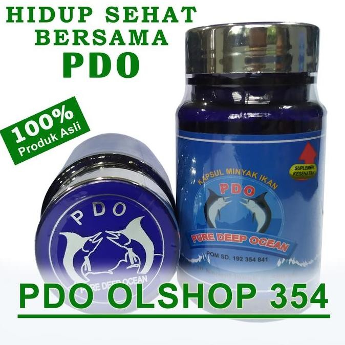 TERBARU - PDO Kapsul Minyak Ikan