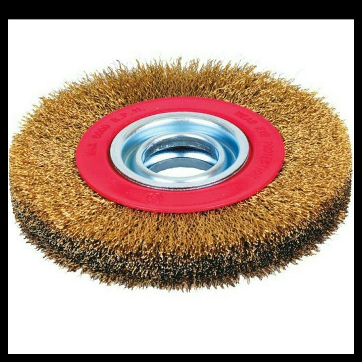 HOT DEAL KRISBOW WHEEL BRUSH 200X25MM IRAWB4 KW0300043 