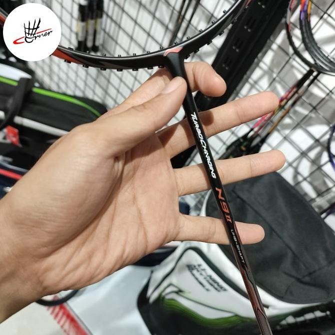 TERMURAH - PROMO Raket Badminton Lining Turbo Charging N9II N9 II Black Copper