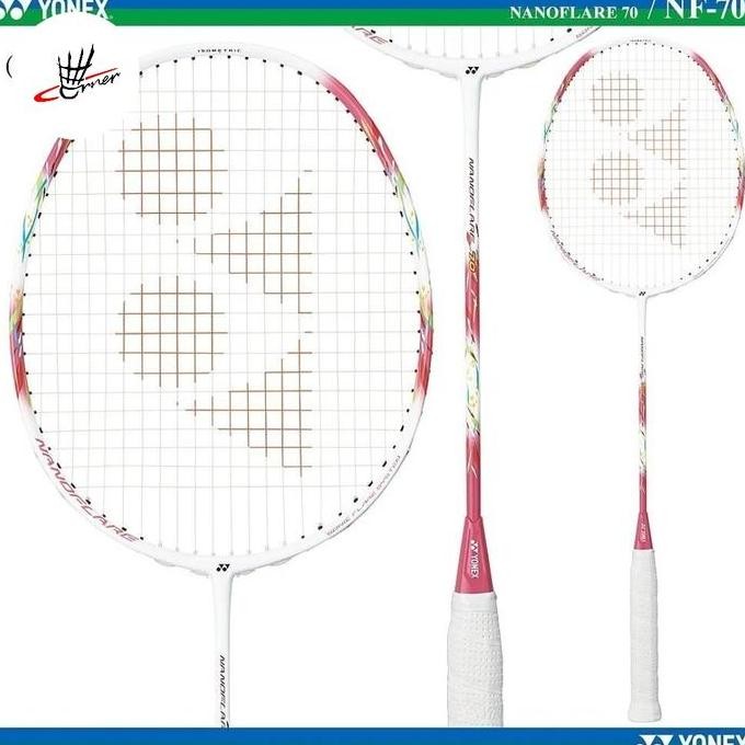 TERMURAH - Raket Badminton Yonex Nanoflare 70 NF-70 Coral Pink Original SP