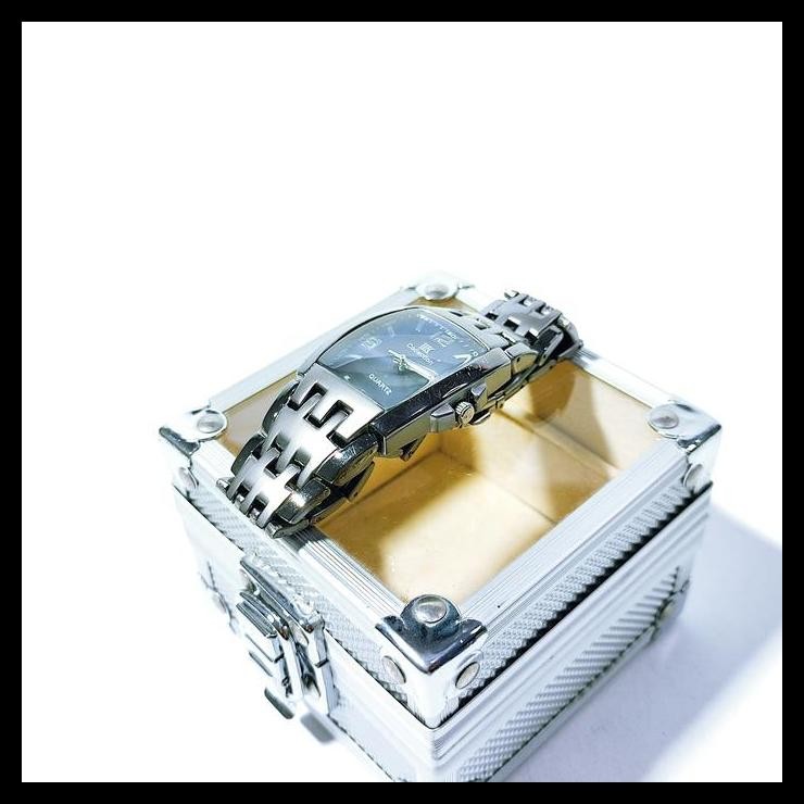 TERBARU JAM TANGAN QUARTZ IIK COLLECTION WATER RESISTANT STAINLESS STEEL SEKON KONDISI BAIK 