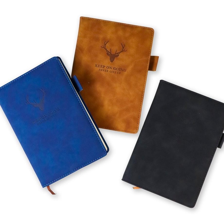

Buku Catatan Harian Notebook Diary Cover Kulit 180 Lembar A5 Cw5025