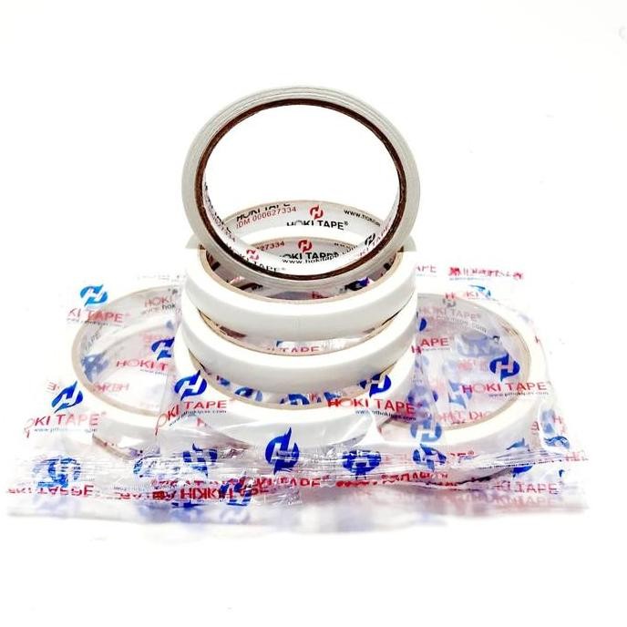 

Up Harga Grosir Per (12 Pcs) Double Tape Kertas Putih 1/2Inchx12Mmx10Yard