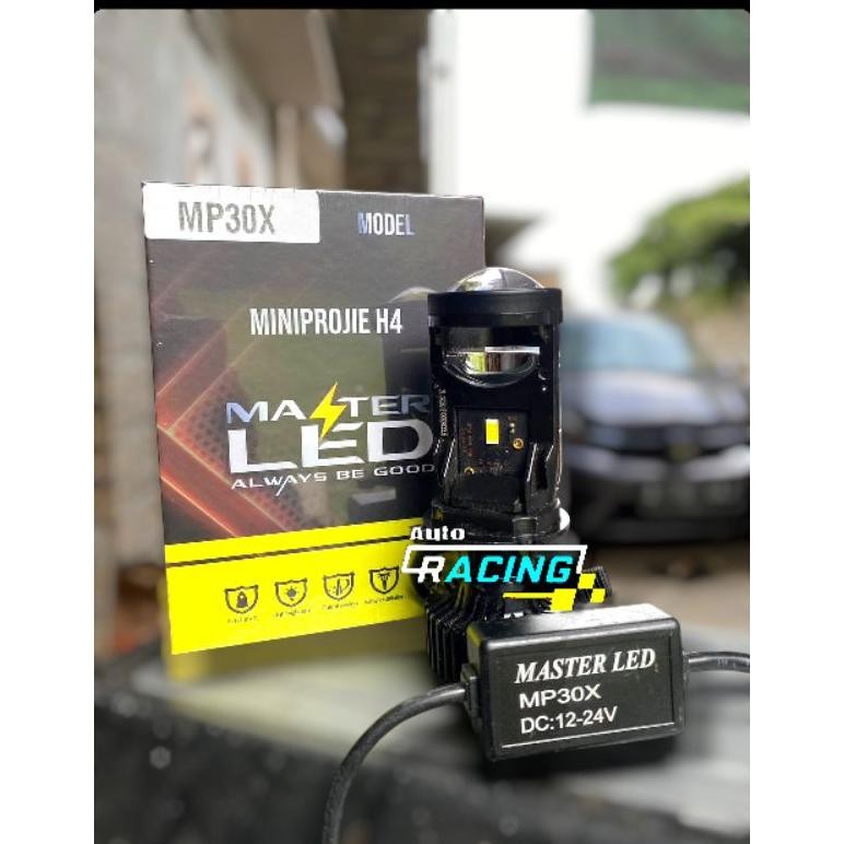 Satuan Mini Projector Masterled MP30X H4 Terang RB8