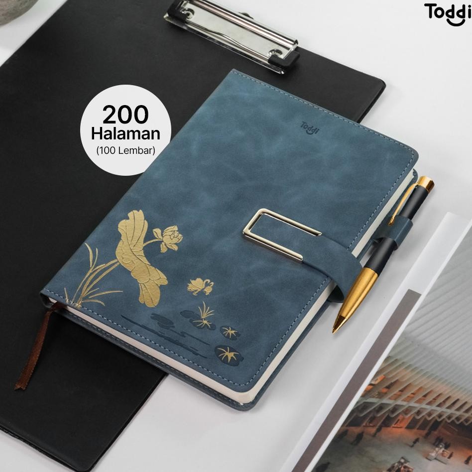 

Buku Jurnal Leather Notebook Diary A5 80Gsm 200 Halaman Td663