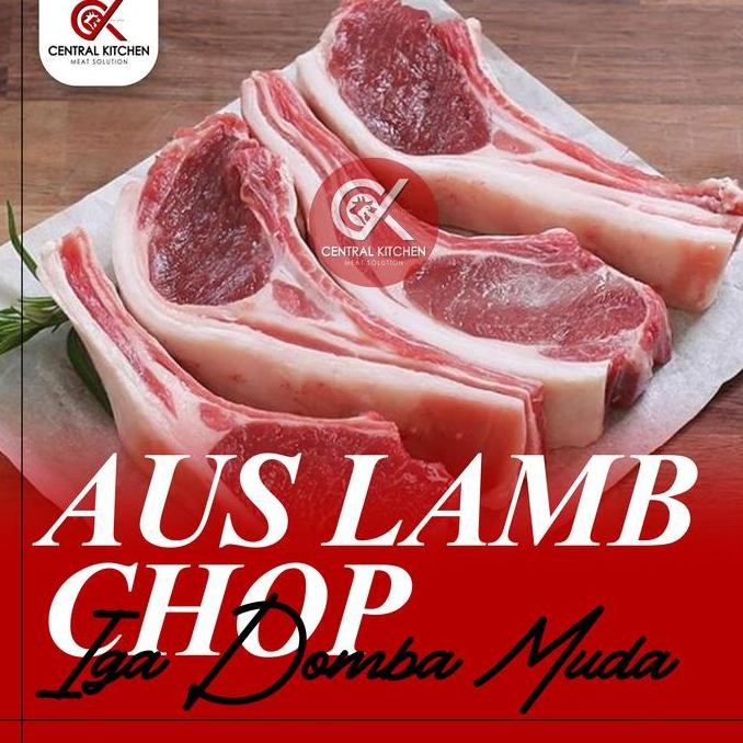

Daging Iga Domba Muda / Lamb Chop Aus Lamb Rack 500Gr