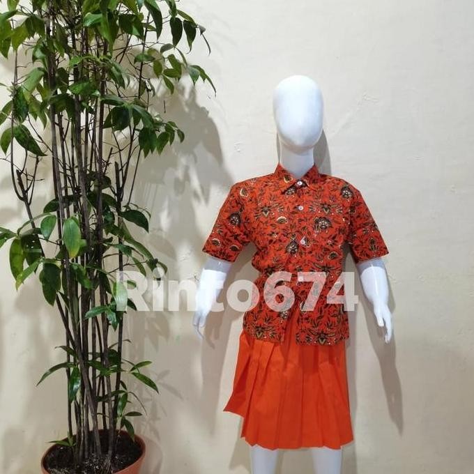 Seragam Sekolah Batik Paud Dan Tk Kualitas Bagus Terbaru