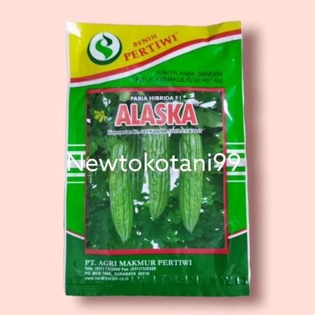 Promo Benih paria ALASKA F1 10 gram pare hibrida alaska dari benih pertiwi COD