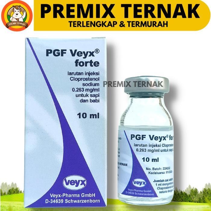 Pgf Veyx Forte 10Ml - Obat Birahi Pgf2Alfa Hewan Sapi Kambing Dll